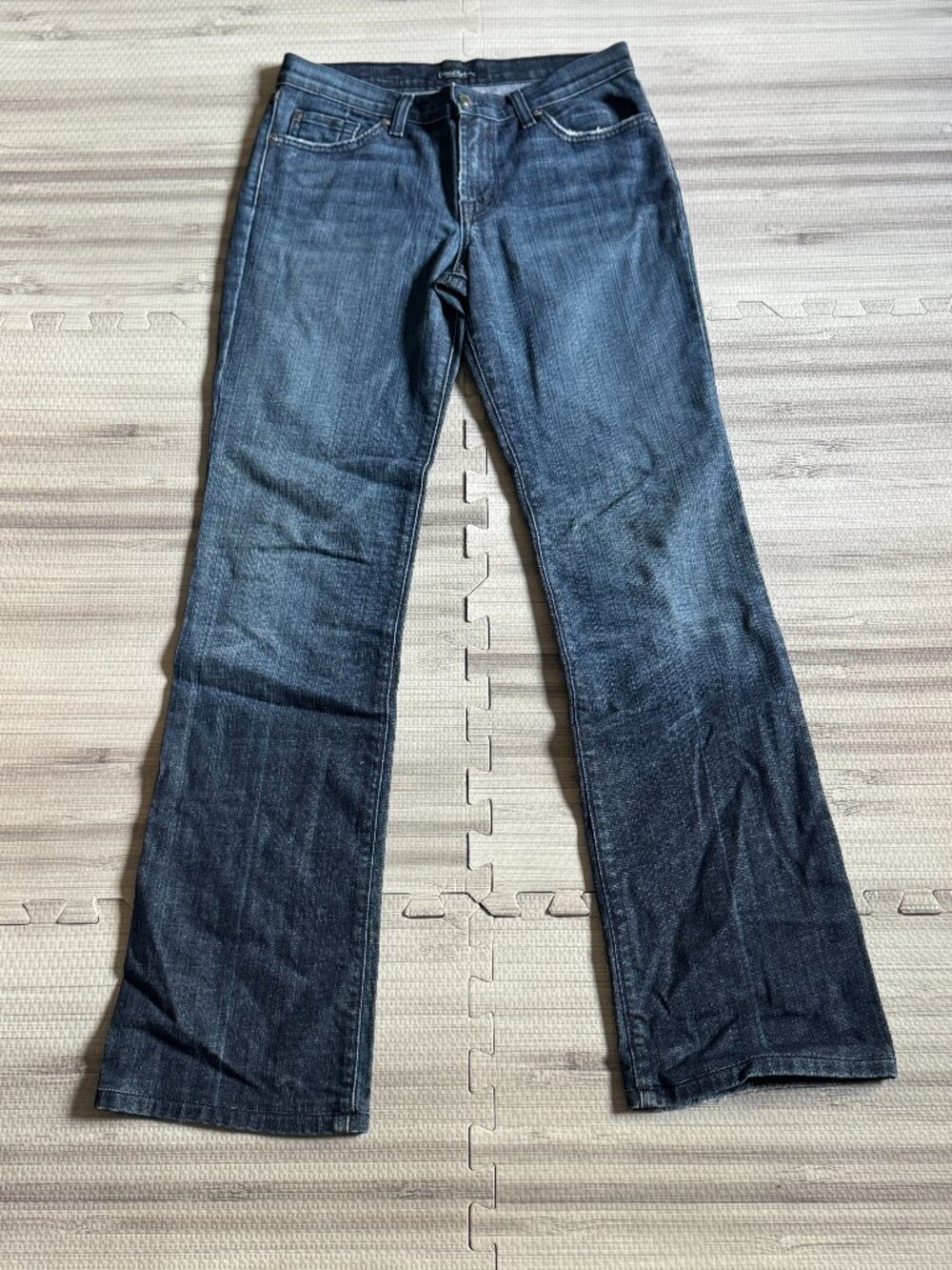 David Kahn Women's Medium Wash Bootcut Flare Jeans
